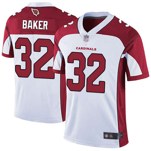Arizona Cardinals Limited White Men Budda Baker Road Jersey NFL Football #32 Vapor Untouchable